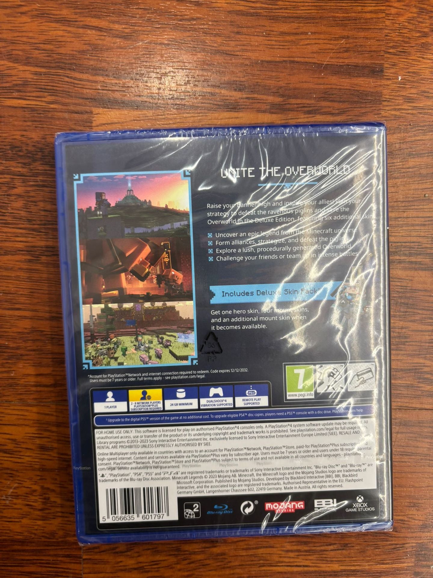 Minecraft Legends Deluxe Edition PS4/PS5 UK Minecraft Legends Deluxe Edition PS4/PS5 UK